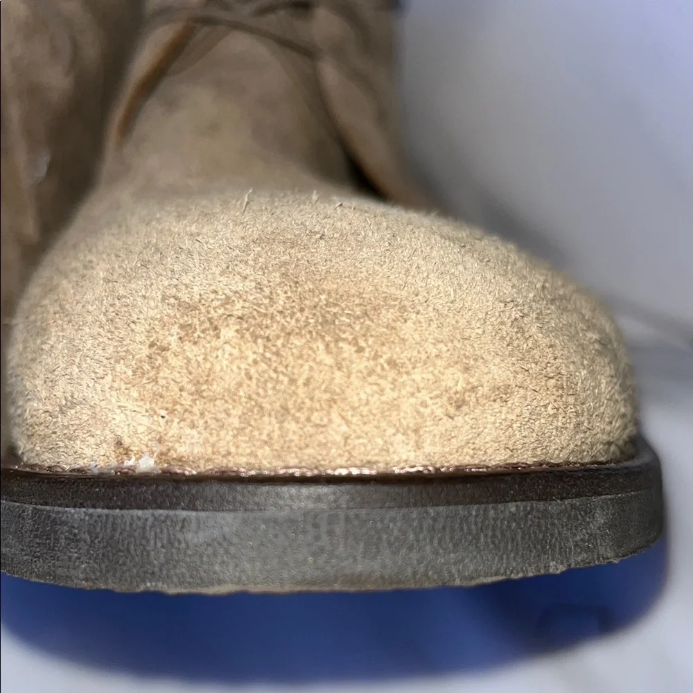 Flag Ltd Classic Tan Suede Chukka Boots for Men